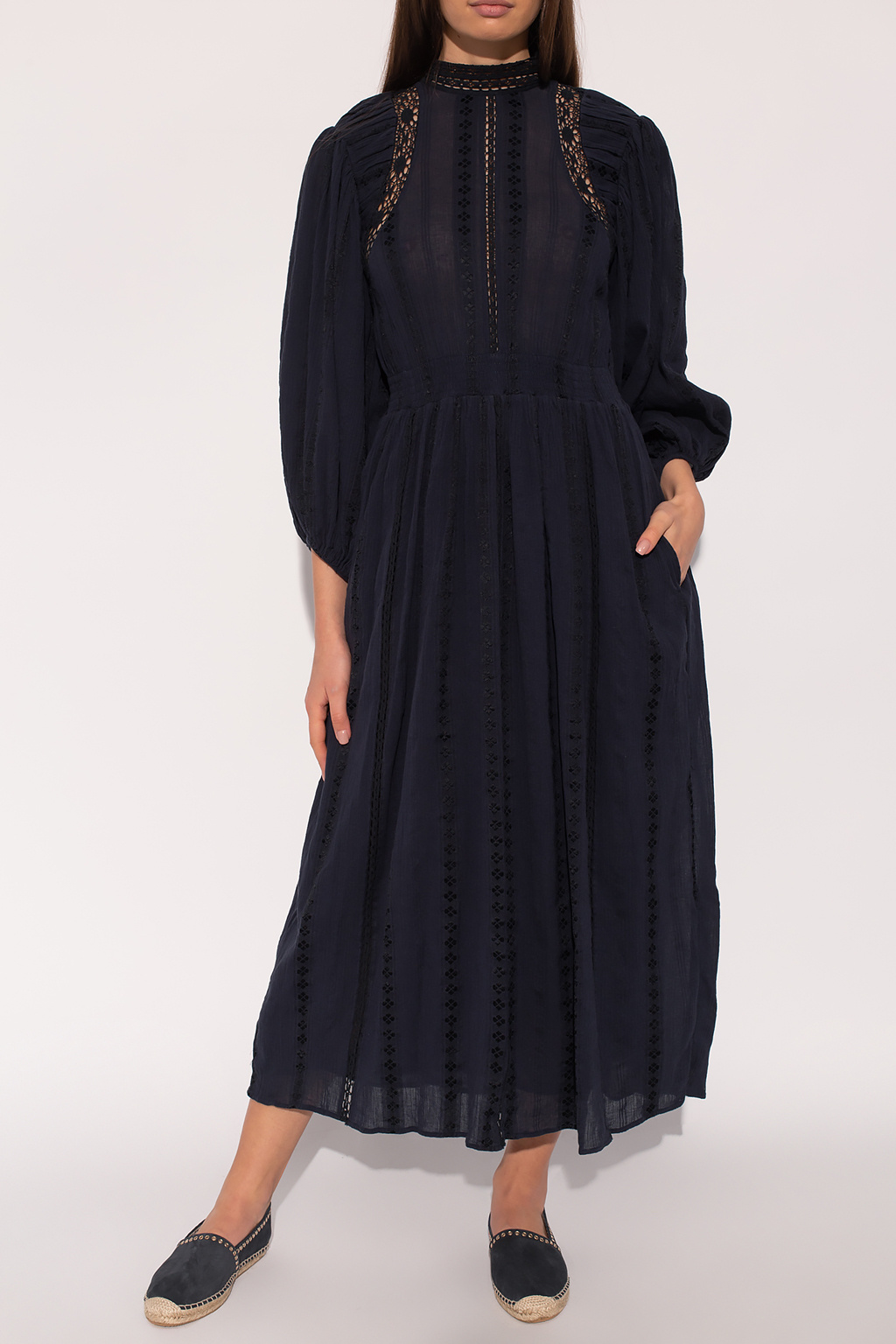 Jaena' dress with lace panelling Isabel Marant Etoile